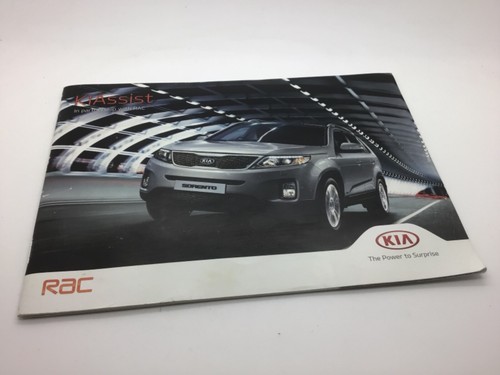 Kia sorento handbook - handbook, rac