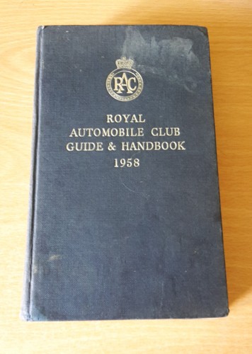 Rac guide and handbook - handbook, 1958