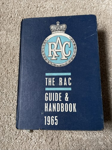 Vintage rac guide handbook - rac, &