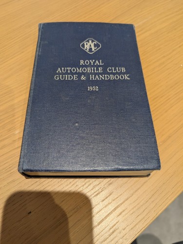 Rac book royal automobile club - royal,