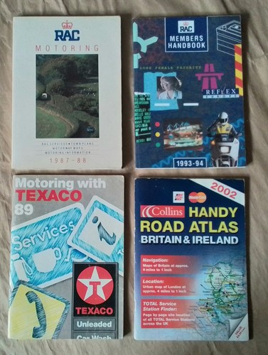 Vintage motoring handbooks - vintage,
