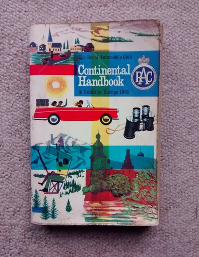 Rac continental handbook 1963 - rac,