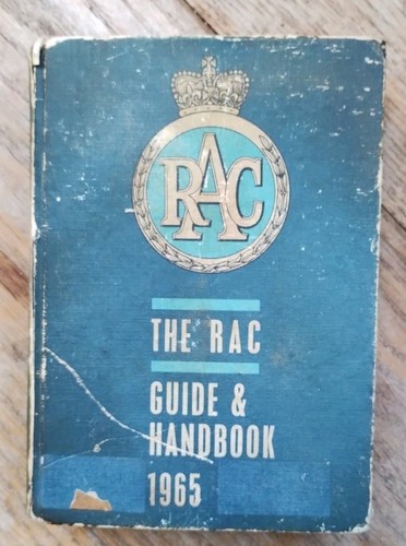 Rac guide handbook 1965 - &handbook,