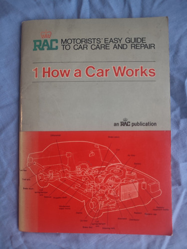 Vintage rac car care handbook - vintage,