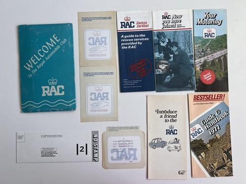 1977 rac royal automobile club - rac,