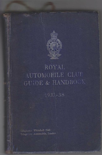 Rac book royal automobile club - royal,